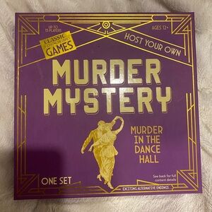 Murder mystery board game
